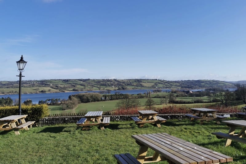 The New Inn enjoys a picturesque country village location and the spacious beer garden provides breathtaking views of the Chew Valley Lakes below.