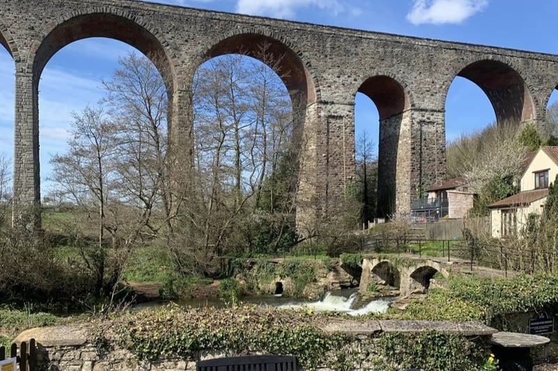 Next to a church, within touching distance of the River Chew and in the shadows of the impressive Pensford viaduct, the views from the beer garden at the Rising Sun are simply stunning.
