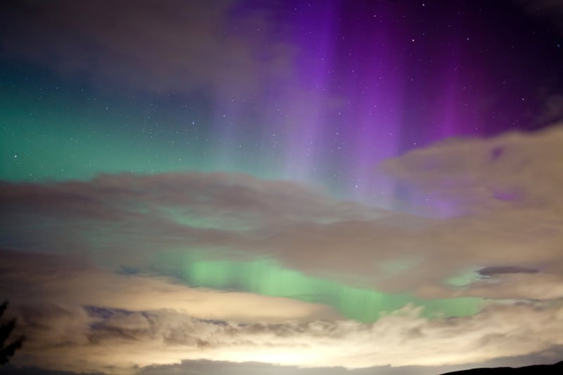 Magical photos show the Aurora Borealis in a once-in-a-decade display (Photo: SWNS)