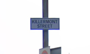The name behind Killermont Street in the city centre and the Aztec Camera song of the
same name. The original settlement was in the north-west outskirts of the modern city and it gives its name to several streets and a primary school in this area, in what is now Bearsden. From Gaelic
Ceann Tèarmainn meaning ‘end of a sanctuary’. The sanctuary in this case is the legal sanctuary
around the important medieval church of Kilpatrick (from Gaelic Cill Phàdraig meaning ‘church of Saint Patrick). Of old, anyone within this sanctuary was guaranteed security. The old settlement of
Killermont lay on the boundary of the old parish of New Kilpatrick.