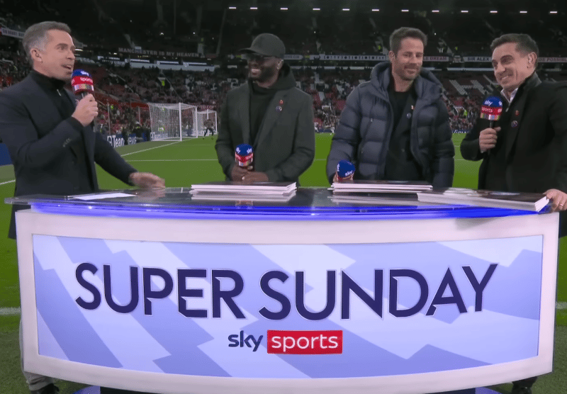 Shortly after Carragher was given the cold shoulder, Cristiano Ronaldo blanked Gary Neville, who had made comments about Manchester United being better off without the star. He joked: “We’re off the Christmas card list aren’t we?”
