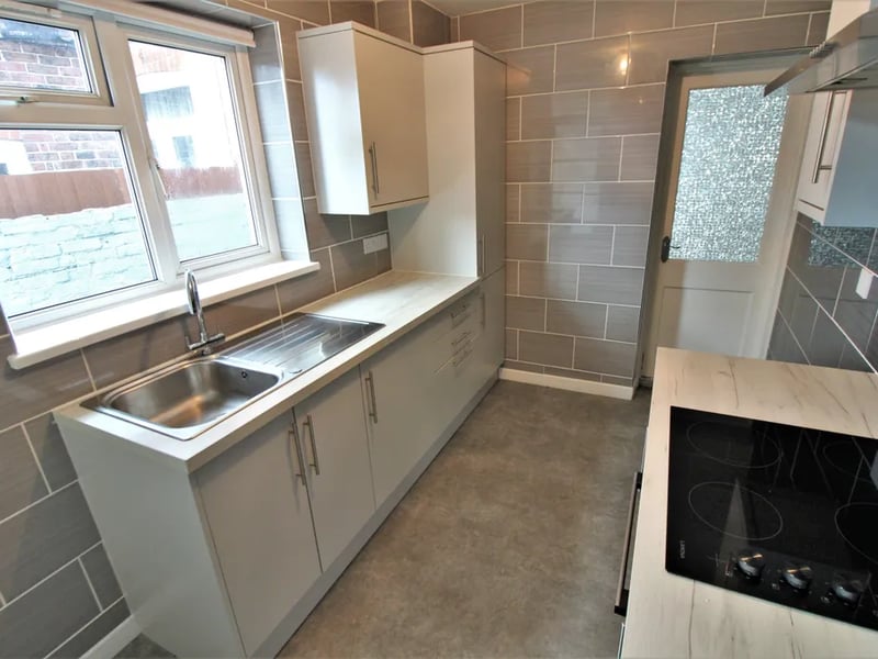 Another view of the kitchen