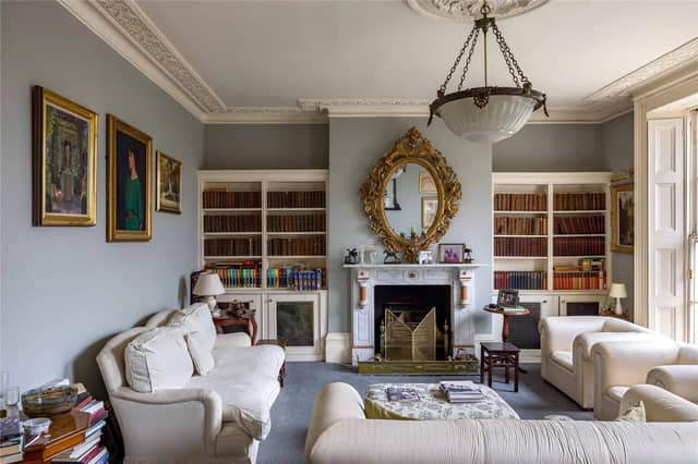 This magnificent reception room was formerly an artist studio