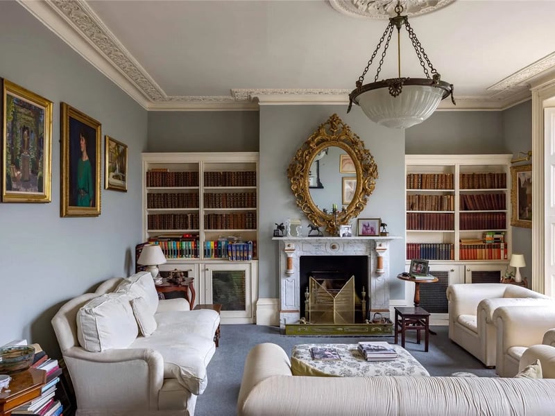 This magnificent reception room was formerly an artist studio