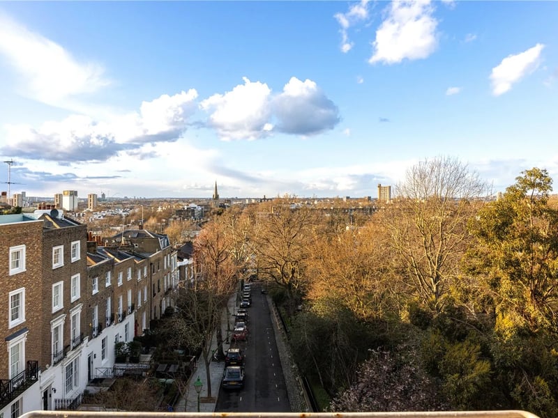 The property is located in the affluent Kensington