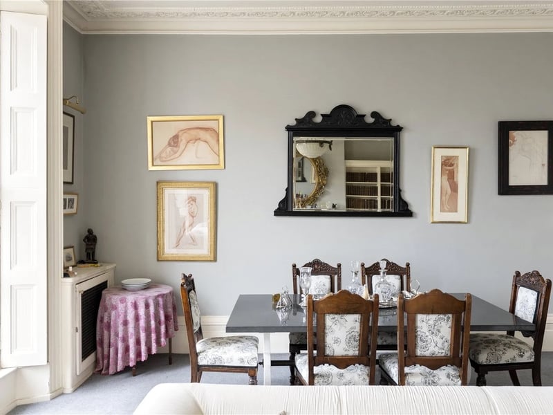 An exquisite dining area