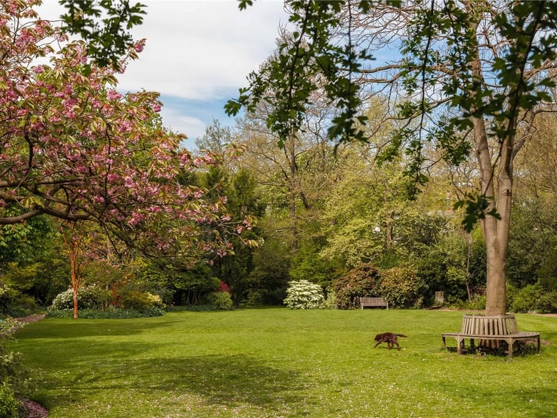 Portrait artist Harold Speed built the south-facing garden