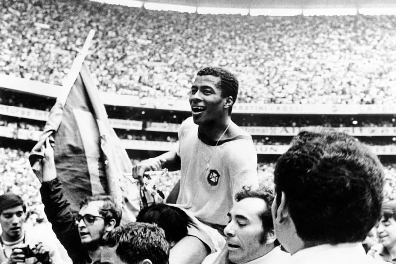 Jairzinho was part of the legendary Brazil team which won the World Cup in 1970. He visited Hampden for an international friendly back in 1973. 