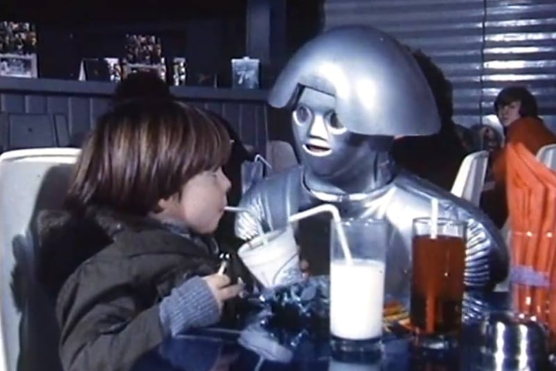 The Buck Rogers Burger Station was well-known in Glasgow for its sci-fi interiors and robot dancers. It truly was a bizarre concept, but it worked. For a wee while at least, they had screens where you could record birthday videos with dedicated actors and more - you just don't get kids hospitality like it anymore.