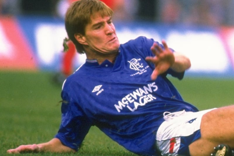 ChatGPT explanation: A commanding centre-back and captain, Gough was a leader on the pitch and a rock in defence for Rangers during the late 1980s and early 90s, winning numerous trophies.