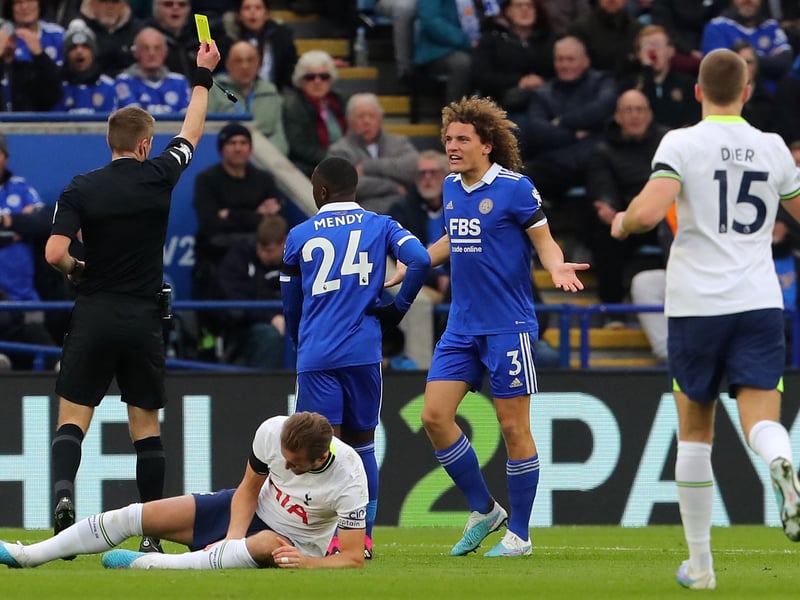 Yellow cards: 49. Red cards: 2.