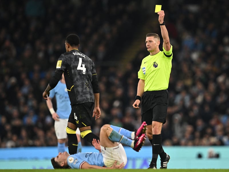 Yellow cards: 65. Red cards: 1.