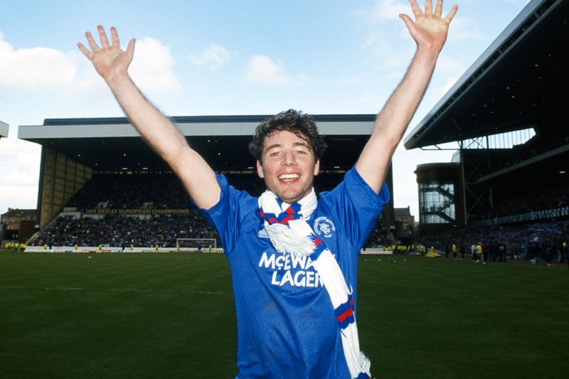 You’ll often hear songs during and around matches which pay tribute to heroes of yesteryear, with individuals such as the club’s all-time leading goal scorer Ally McCoist having their own song.