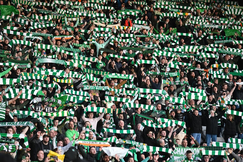 Most football supporters opt to hold their scarves outstretched above their heads. It is believed Celtic adopted the iconic tune after facing Liverpool in a number of friendlies and testimonial matches over the years. It’s an impressive sight when 60,000 fans are doing so in unison.