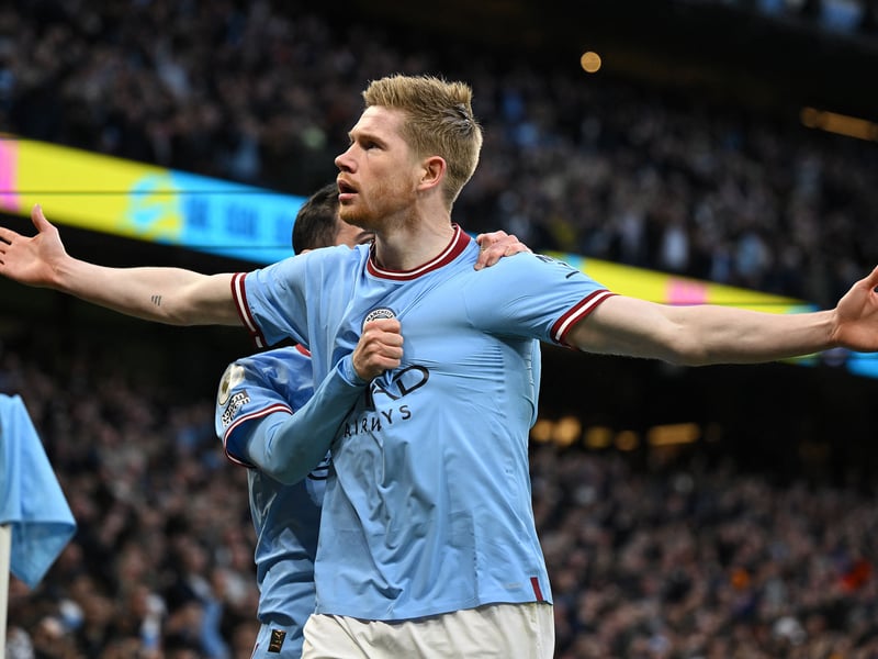 Two goals and an assist, it was an outstanding showing from the midfielder. His runs beyond Haaland were devastating and he was ruthless in front of goal.