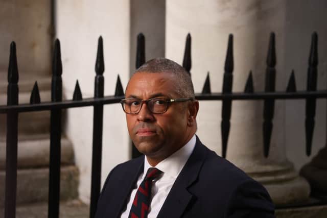 Foreign Secretary James Cleverly. Credit: Getty Images