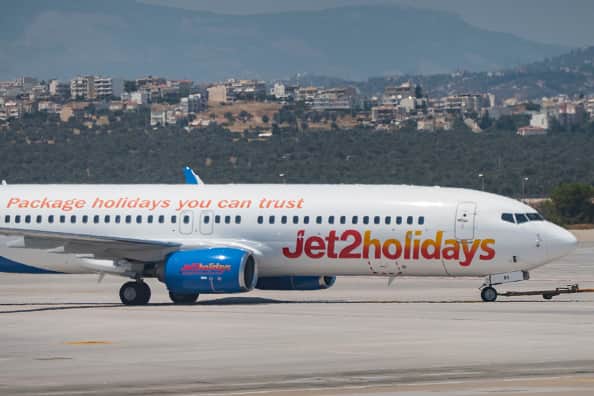 The new Jet2 route from Birmingham Airport to Vienna is set to launch in November in time for a winter break.  (Photo by Nicolas Economou/NurPhoto via Getty Images)