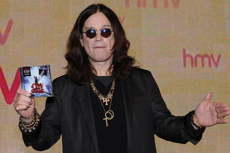 Ozzy Osbourne signed copies of Scream in 2010. (Photo by Stuart Wilson/Getty Images)