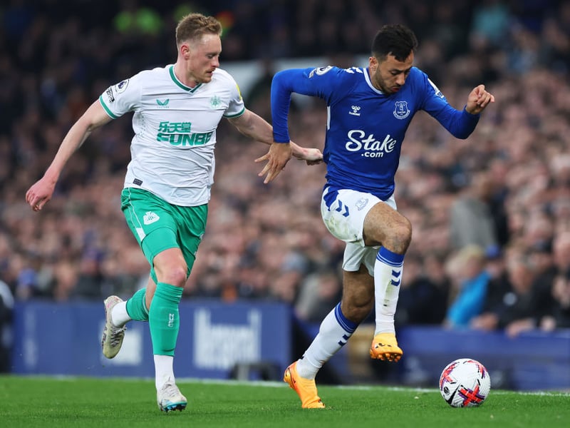 A couple of sloppy passes in the early stages of the match but improved considerably as the game progressed to put Newcastle on the front foot. Was unlucky not to have won a penalty in the second half.