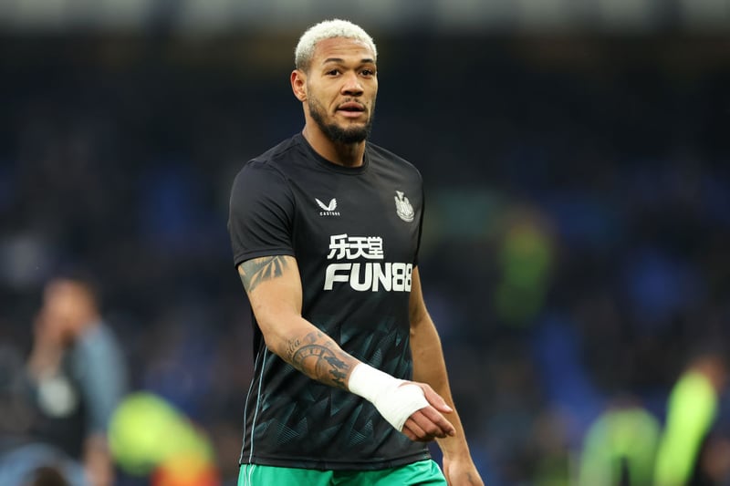 Joelinton felt some discomfort in one his hamstrings against Everton but is expected to feature on Sunday.  