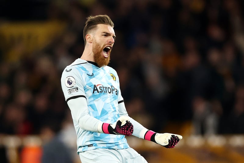 Wolves’ number one has no threat to his place between teh sticks with three clean sheets in his last four games.