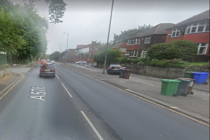 Crumpsall North and Heaton Park had the biggest jump in house prices, with a 40.6% rise from an average of £160,000 to £225,000. Photo: Google Maps