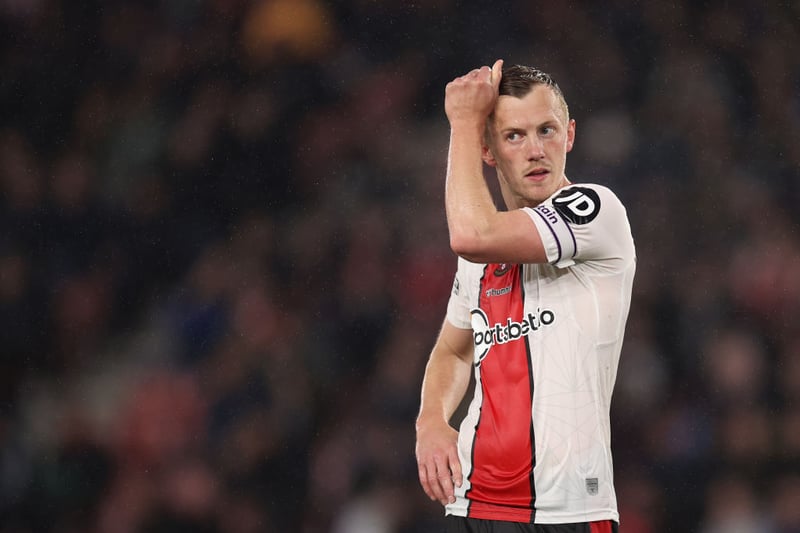 Ward-Prowse was forced to withdraw against Bournemouth through illness but should recover quickly. 