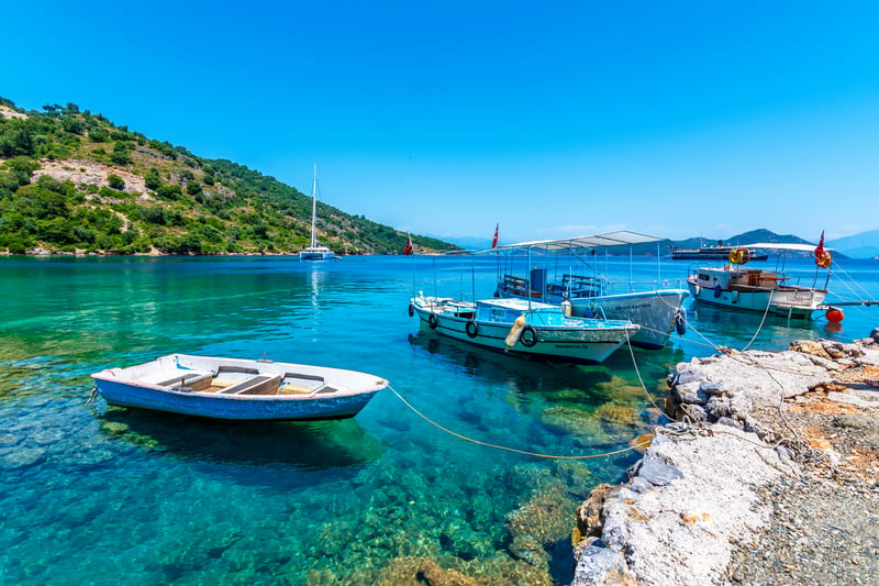 Fares from Birmingham Airport to this Middle Eastern destination starts from £216. Situated on the southwestern coast of Turkey - this is a great holiday destination to soak up the sun on a beach. (Photo - nejdetduzen - stock.adobe.com)