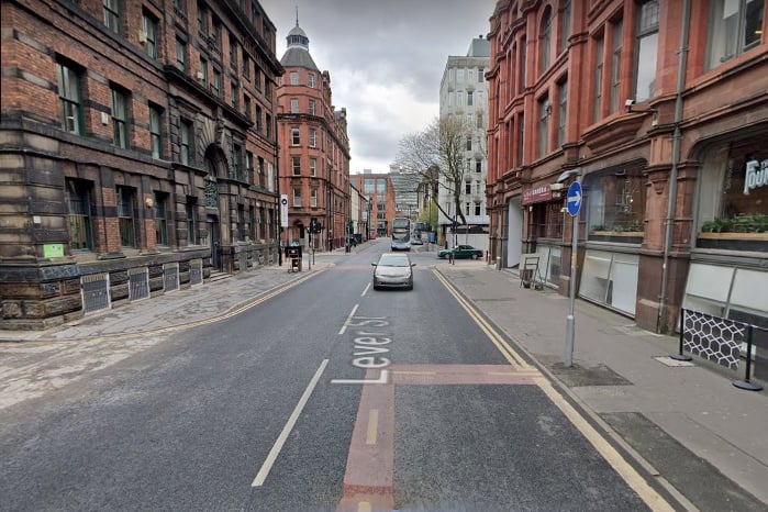 It’s sometimes assumed that Lever Street commemorates barrister and politician Harold Lever, but in fact the name is much older than his lifetime. It was known as Lever’s Row by the late 1790s and it is likely it is named after Ashton Lever,  who was known for amassing a huge collection of natural objects. Photo: Google Maps