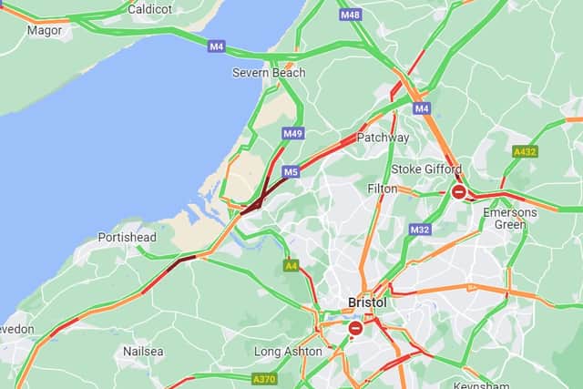Here is how M5 traffic currently looks ahead of the bank holiday weekend.