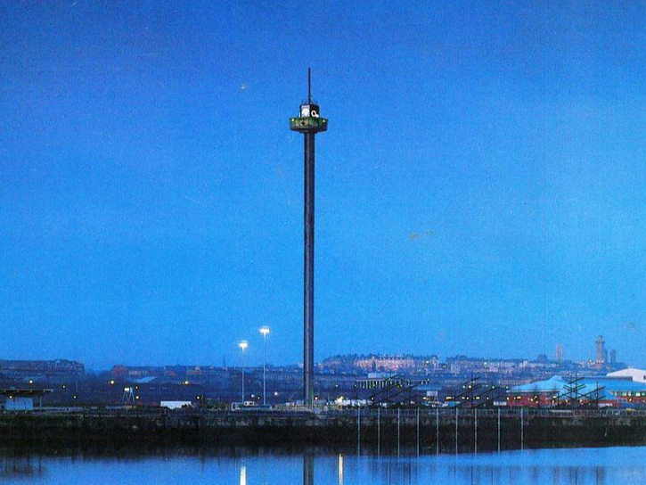 The Clydesdale Bank Tower was an impressive temporary addition to Glasgow’s skyline - it was unique in that the disc observation platform would descend and ascend the tower to pick up festival guests.(Pic: Glasgow City Archives)