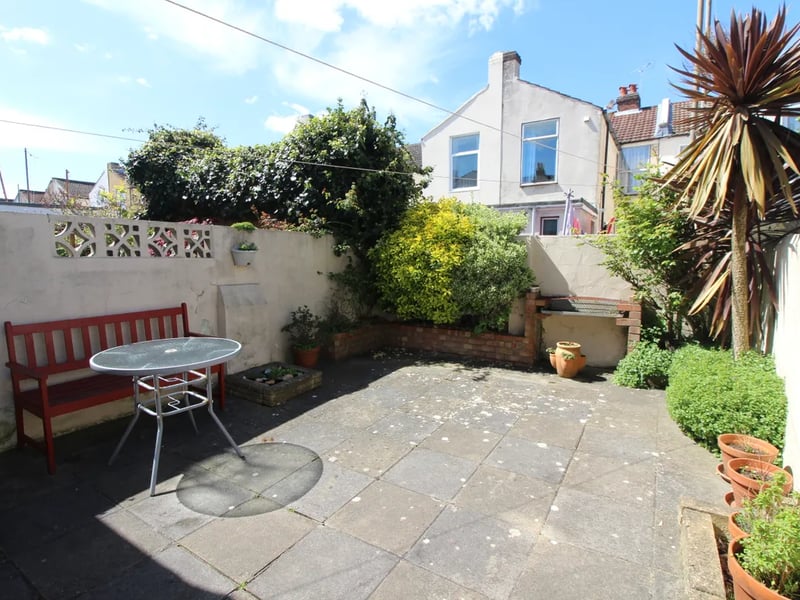 Garden area