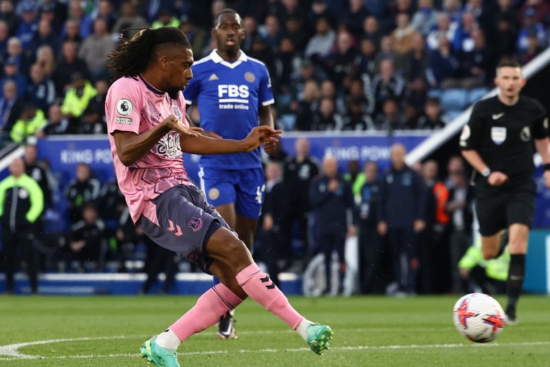 A polarising performance from Iwobi saw him give the ball away for Leicester’s second goal but he made up for it by scoring Everton’s equaliser in the second-half.