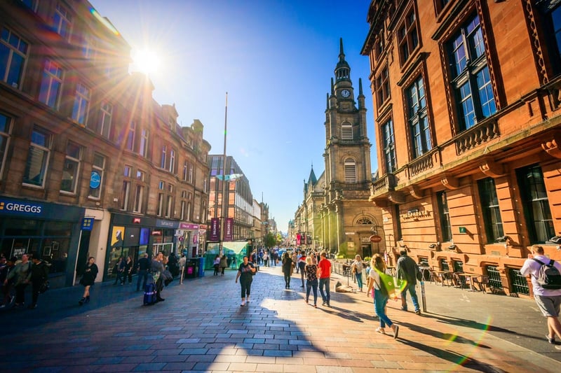 Buchanan Street is always bustling on a busy day and has plenty of shops to keep you entertained no matter what you are looking for. 