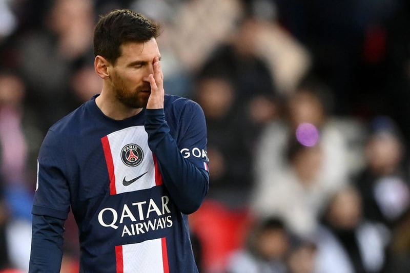 We couldn’t leave out the man many class as the greatest player of all time.  Messi is currently suspended by PSG and will leave the Ligue 1 club this summer.