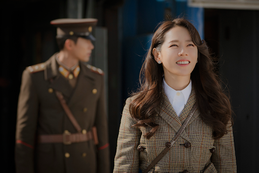 Hyun Bin and Son Ye-Jin starring Crash Landing on You is a cross border love story where a military officer from North Korea and an entrepreneur from South Korea fall in love. It if the fifth most popular show. (Photo - Netflix)