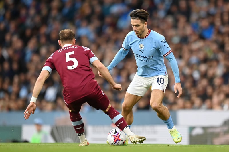 City’s best player on the night and the winger repeatedly drove at Vladimir Coufal and his defensive team-mates. Grealish went close with a few shots during the game and won numerous free-kicks.