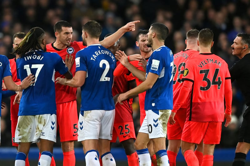 Brighton & Hove Albion vs Everton team news ahead of the Premier League fixture at the AMEX Stadium. 