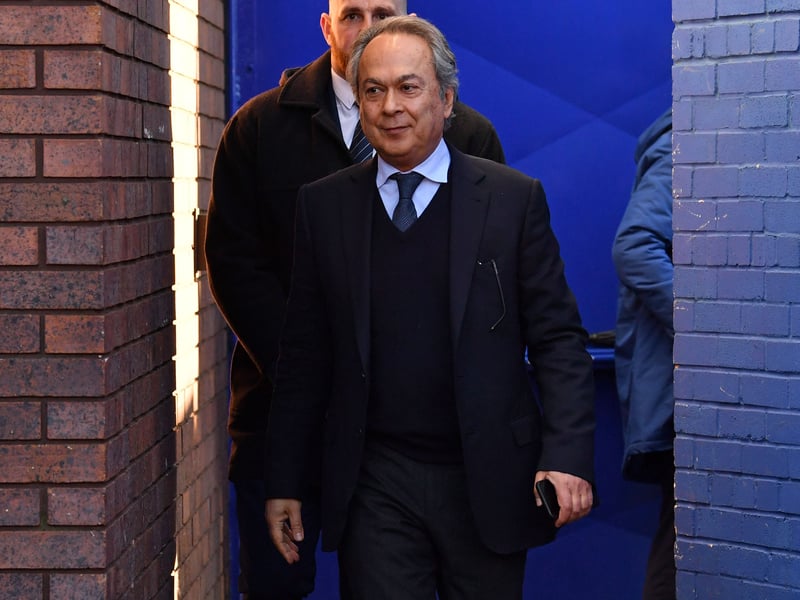 British-Iranian businessman Farhad Moshiri purchased a 49.9 per cent in the club in 2016 before increasing his shares to 94 per cent in January