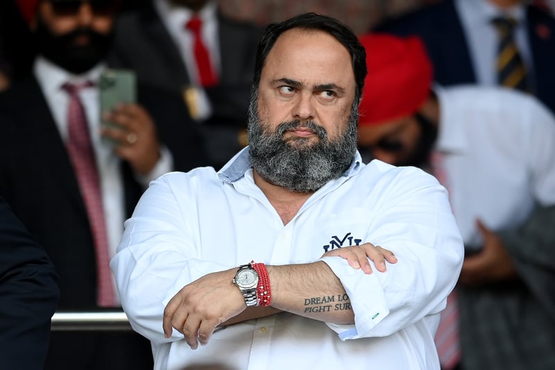Evangelos Marinakis has owned Forest since 2017 and is also the owner of Olympiacos in Greece