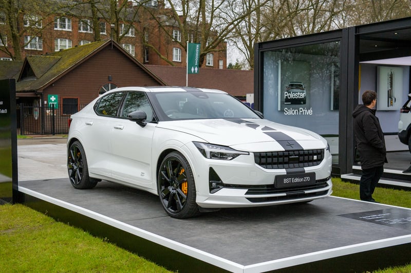 Polestar showed off its 2 BST Edition 270. Powered by the same 78kWh battery and powertrain as the dual-motor Polestar 2 fitted with the optional Performance Pack, the BST Edition 270 delivers 469bhp. It's also 0.1 seconds quicker to 62mph than the car it’s based on, stopping the clock at 4.4 seconds. The BST 270 sits 25mm lower than regular Performance Pack cars and come swith a bespoke suspension set-up from Ohlins, plus bespoke Pirelli P Zero tyres and 20% lighter brakes. It would have set you back £68,990 … but the they’re all sold. Only 40, of the 270 global run, came to the UK.