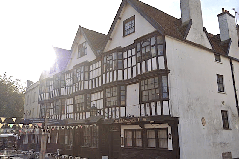 Dating from 1664, the Llandoger Trow in King Street is said to have inspired Robert Louis Stevenson to write of the Admiral Benbow Inn in Treasure Island. The pub was owned by a former sailor who named it after Llandogo in Wales which built trows (flat-bottomed river boats).