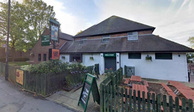 With a large car park to the side, The Whitchurch is a proper community pub and restaurant with a fenced-off play area, next to the seating area outside.
