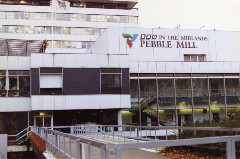 Pebble Mill Studios was the BBC’s television studio complex located on Pebble Mill Road in Edgbaston. Opening in 1971, as well as being the home of Midlands Today and BBC Radio WM, programmes produced at Pebble Mill included Pebble Mill at One, The Archers, Top Gear, and Doctors. The building closed in 2004 and was demolished in September 2005