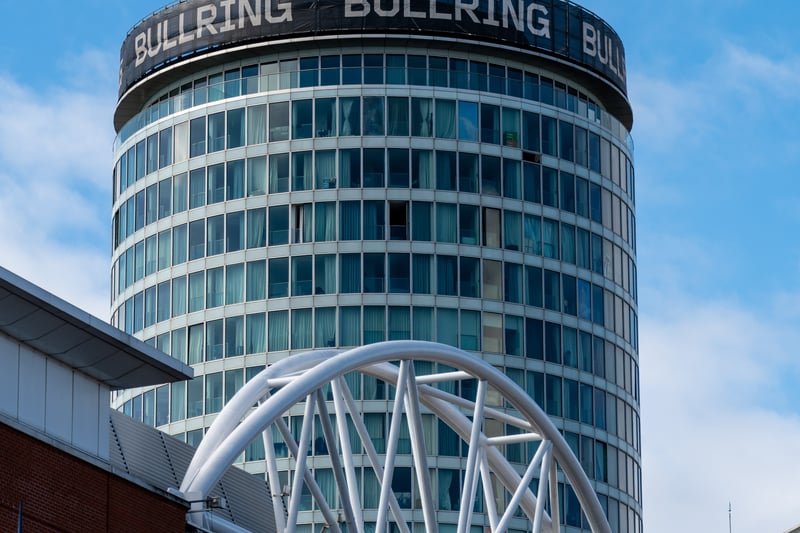 The Rotunda became known as the Coca Cola Tower in Birmingham in the 1970s. The cylindrical highrise building in a unique feature of the city centre. The Grade II listed building is 81 metres tall and was completed in 1965