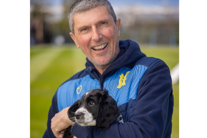 Robbo was named after First Team Coach Mark Robinson. (Photo - Warwickshire CCC)