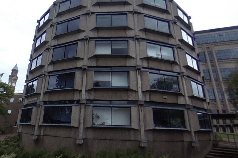 The Ashley and Strathcona buildings were built between 1961 and 1964 and are located at the University of Birmingham. The buildings’ post-war design certainly makes them stand out at the university