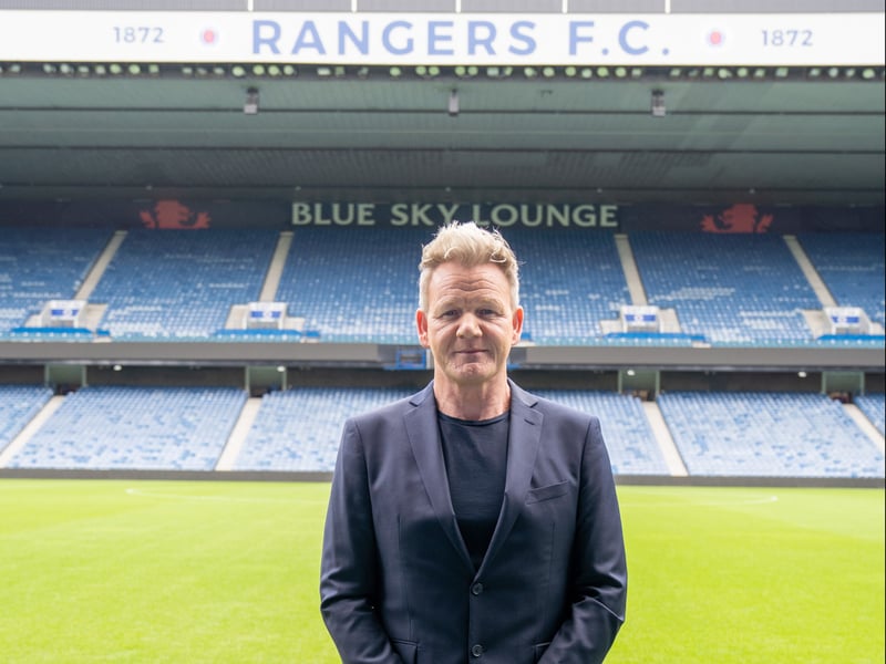 Arguably the most famous chef in the world, the foul-mouthed TV star played for the club when he was younger but injury ended his dream of becoming a professional football. Has recently teamed up with the club to launch a new Ibrox hospitality lounge. 
