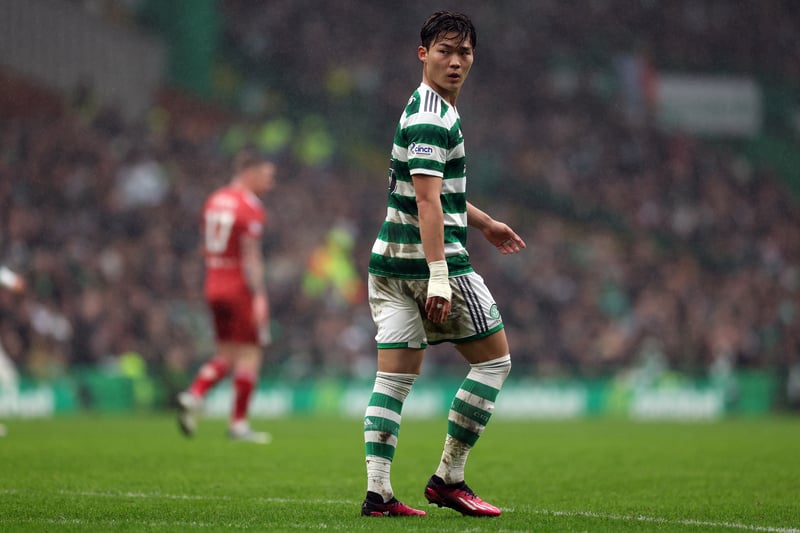 The South Korean international netted his fourth goal for the Hoops against Hearts last weekend and his confidence will be high as a result. A more than willing deputy to Kyogo at present but merits a start.