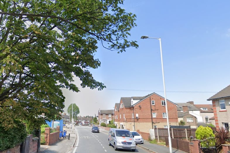 Old Chester Road had 12 noise complaints from January 2022 - January 2023, making it the noisiest street in Wirral.